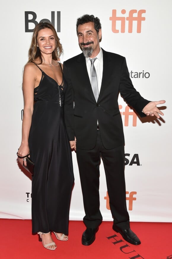 Angela Madatyan et Serj Tankian lors de la première du film "The Promise" au Toronto International Film Festival, le 11 septembre 2016.
