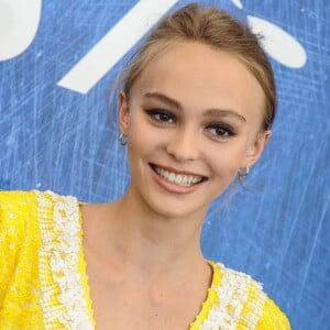 Lily-Rose Depp au photocall du film "Planetarium" au 73e festival du film de Venise, La Mostra, à Venise, Italiie, le 8 septembre 2016.