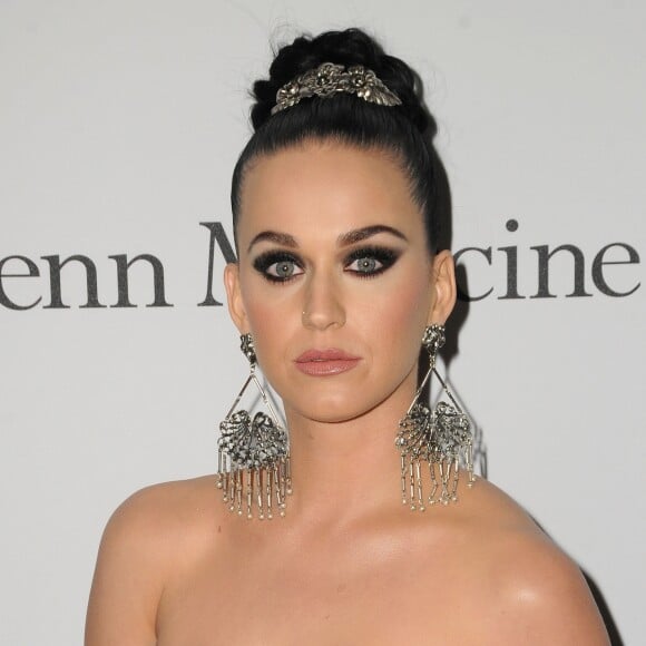 Katy Perry à la soirée caritative Sean Parker (The Parker Institute for Cancer Immunotherapy) à Beverly Hills, le 13 avril © Birdie Thompson/AdMedia via Bestimage