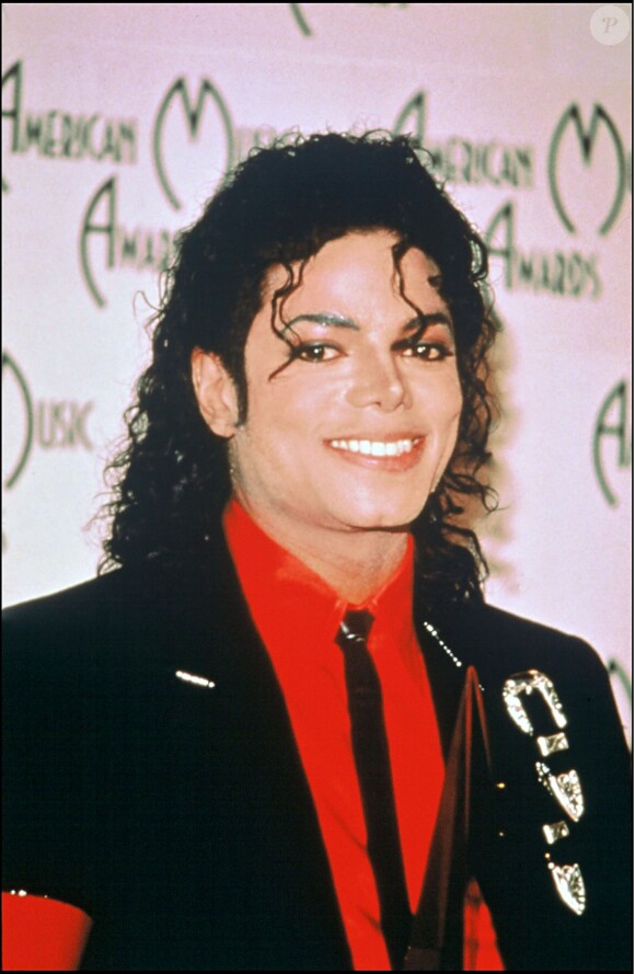 Michael Jackson lors d'une soirée en 1989