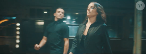 Alizée et Grégoire Lyonnet dansent sur "Christine" le 14 septembre 2016.