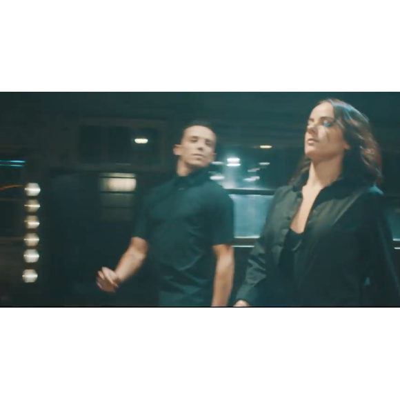 Alizée et Grégoire Lyonnet dansent sur "Christine" le 14 septembre 2016.