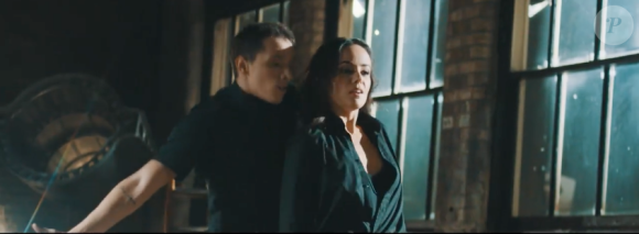 Alizée et Grégoire Lyonnet dansent sur "Christine" le 14 septembre 2016.