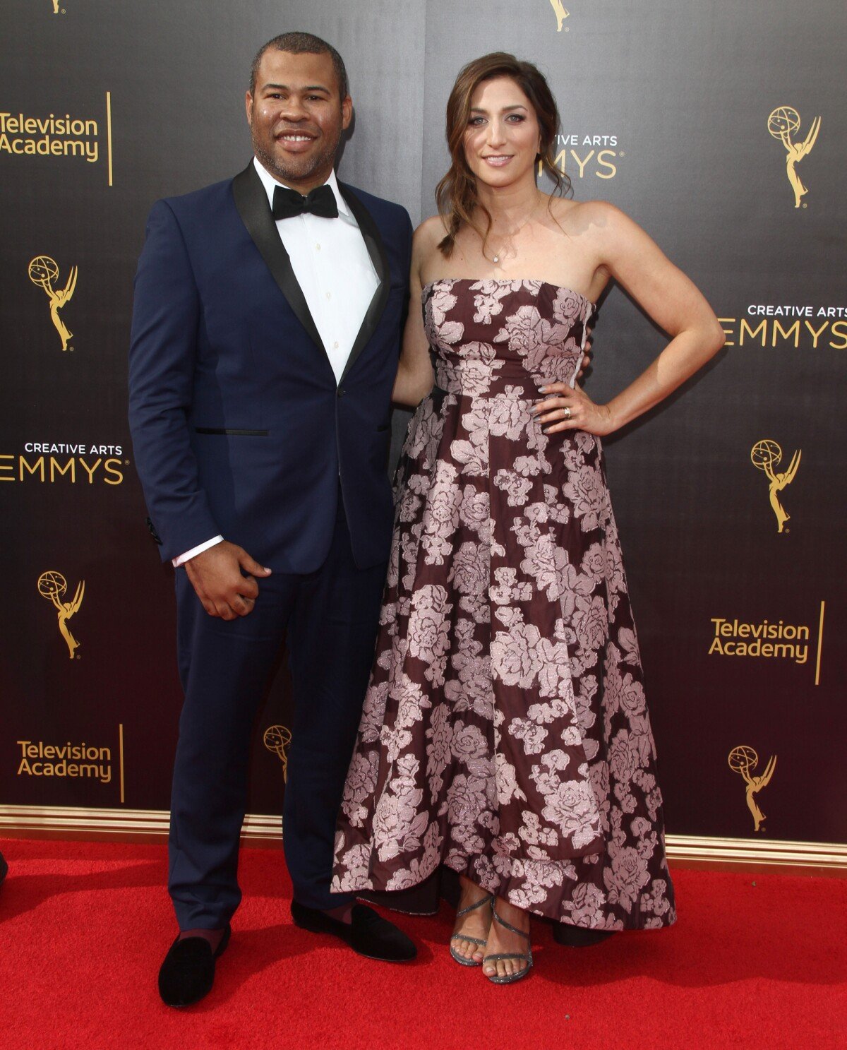 Vidéo Jordan Peele Et Sa Femme Chelsea Peretti à La Soirée Creative Arts Emmy Awards Au 8558