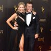 Robert Herjavec et sa femme Kym Johnson à la soirée Creative Arts Emmy Awards au théâtre The Microsoft à Los Angeles, le 11 septembre 2016