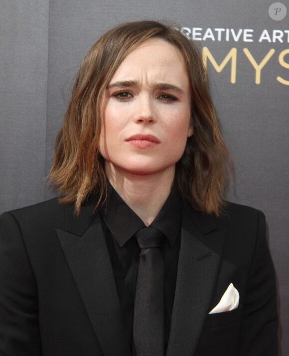Ellen Page à la soirée Creative Arts Emmy Awards au théâtre The Microsoft à Los Angeles, le 11 septembre 2016