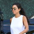 Kourtney Kardashian sort de son hôtel à Miami Le 17 septembre 2017