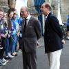 Le duc d'Edimbourg et le prince Edward sont venus encourager la comtesse Sophie de Wessex au départ le 19 septembre 2016 de son périple à vélo, le "DofE Diamond Challenge", depuis le palais Holyroodhouse à Edimbourg jusqu'au palais de Buckingham, pour le 60e anniversaire du Duke of Edinburgh's Award Scheme.