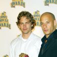 Vin Diesel et Paul Walker à Los Angeles en 2002.