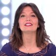 Carinne Teys­san­dier dans "Télématin" sur France 2. 2015.