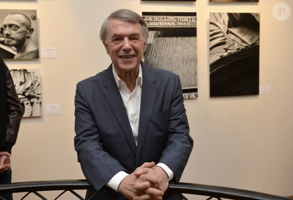 Salvatore Adamo - Vernissage de l'exposition de Nikos Aliagas "Mémoires de Mains" à la Galerie Guillaume à Paris, France, le 20 septembre 2016. Exposition au profit de l'association "Grégory Lemarchal". © Veeren/Bestimage