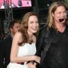 Brad Pitt et Angelina Jolie a la premiere de "World War Z" a Berlin en Allemagne le 4 juin 2013.