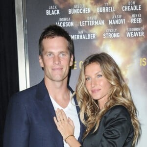 Gisele Bündchen et son mari Tom Brady à la première de "National Geographic's Years of Living Dangerously - Saison 2" à New York, le 21 septembre 2016.