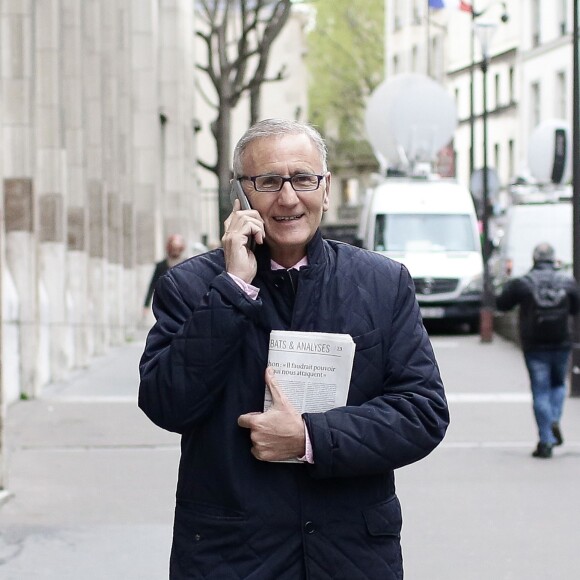 André Vallini - Meeting "Hé Oh la gauche !" pour défendre le bilan social de François Hollande et mobiliser l'électorat de gauche en vue de 2017 à la faculté de Médecine à Paris, le 25 avril 2016. © Stéphane Lemouton/Bestimage25/04/2016 - Paris