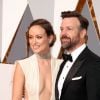 Olivia Wilde et son compagnon Jason Sudeikis - Arrivées à la 88ème cérémonie des Oscars à Los Angeles le 28 février 2016.