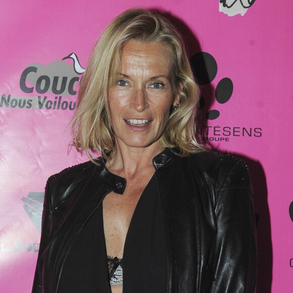 Exclusif - Estelle Lefébure à la soirée de l'Association "Coucou Nous Voilou !" à la suite Sandra & Co pendant le 69ème festival de Cannes le 21 mai 2016