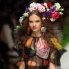 Défilé Dolce & Gabbana (collection prêt-à-porter printemps-été 2017) à Milan. Le 25 septembre 2016.