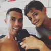 Cristiano Ronaldo présente le nouveai membre de sa famille avec son fils Cristiano Jr sur Instagram