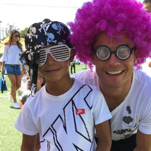 Cristiano Ronaldo pose avec son fils Cristiano Jr sur Instagram