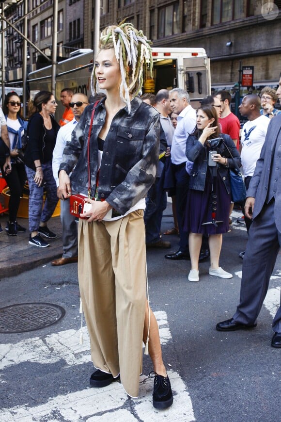 Karlie Kloss au défilé Marc Jacobs lors de la Fashion Week de New York à Washington le 15 septembre 2016. © Gerardo Somoza/Startraks/ABACAPRESS.COM
