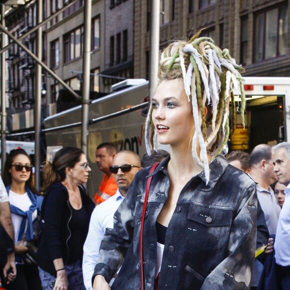 Karlie Kloss au défilé Marc Jacobs lors de la Fashion Week de New York à Washington le 15 septembre 2016. © Gerardo Somoza/Startraks/ABACAPRESS.COM