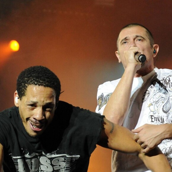 Joey Starr et Kool Shen - NTM au Paleo Festival à Nyon, le 20 juillet 2010.