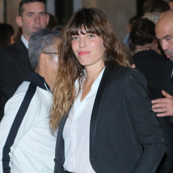 Lou Doillon - Arrivées des personnalités au défilé de mode "Saint Laurent ", collection prêt-à-porter printemps-été 2017 à Paris, le 27 septembre 2016. © CVS/Veeren/Bestimage