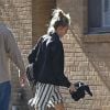 Exclusif - Cara Delevingne a dormi dans l'appartement de son amie proche Taylor Swift dans le quartier de West Village à New York, le 26 septembre 2016