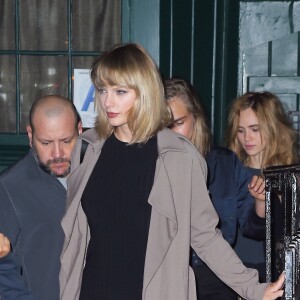 Taylor Swift et Cara Delevingne dans les rues de New York, le 27 septembre 2016