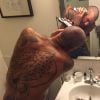 Brian Anderson se rase la tête. Instagram, septembre 2016