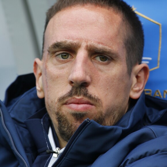 Franck Ribery - Match amical France/Norvège au stade de France à Saint-Denis le 27 mai 2014. La France remporte le match sur le score de 4 buts à 0 grâce à trois passes décisives de Mathieu Valbuena.  Friendly game 2014 football match between France and Norway on May 27, 2014 at Stade de France stadium in Saint Denis, France.27/05/2014 - Paris