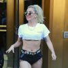 Lady Gaga à la sortie de son hôtel à New York le 12 septembre 2016.