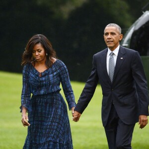 Barack Obama et Michelle Obama, le 28 septembre 2016 à la Maison Blanche