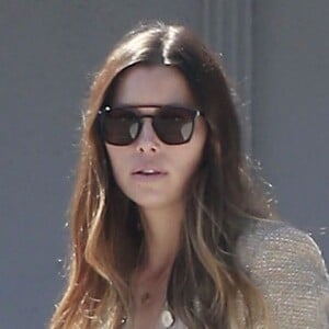 Exclusif - Jessica Biel est allée déjeuner au C&M Cafe à West Hollywood, le 8 septembre 2016