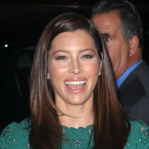 Jessica Biel à la soirée 'Fashion Group International's Night Of Stars' à Cipriani Wall Street à New York, le 22 octobre 2015