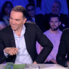 Raphaël Glucksmann bousculé par Yann Moix au sujet de Léa Salamé dans "On n'est pas couché" sur France 2. Le 1er octobre 2016.
