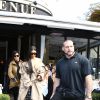 Kim Kardashian va déjeuner avec sa mère Kris Jenner au restaurant L'Avenue à Paris, le 2 octobre 2016