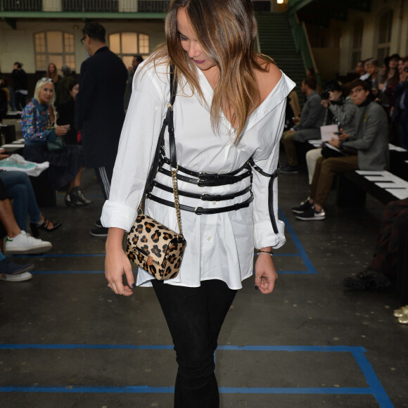 Pauline Ducruet, la fille de la princesse Stéphanie de Monaco - Défilé de mode "John Galliano", collection prêt-à-porter rintemps-été 2017 au lycée Carnot. Paris, le 2 octobre 2016. © CVS/Veeren/Bestimage