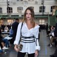 Pauline Ducruet - Défilé de mode "John Galliano", collection prêt-à-porter rintemps-été 2017 au lycée Carnot. Paris, le 2 octobre 2016.