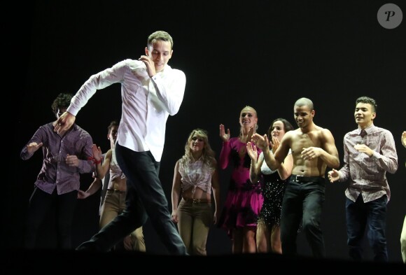 Exclusif - Grégoire Lyonnet, Katrina Patchett, Alizée et Brahim Zaibat - Dernière du spectacle de Brahim Zaibat "Rock It All Tour" à l'Olympia à Paris, avec en première partie DJ Pone et la présence exceptionnelle de Sean Garnier. Le 1er décembre 2015 © Denis Guignebourg / Bestimage
