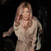 Tori Spelling arrive au bar The Abbey à West Hollywood. Le 28 juillet 2016