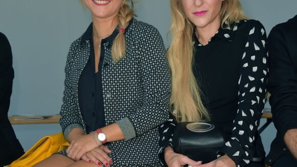 Fashion Week : Marilou Berry et Bérengère Krief, tout sourire chez agnès b.