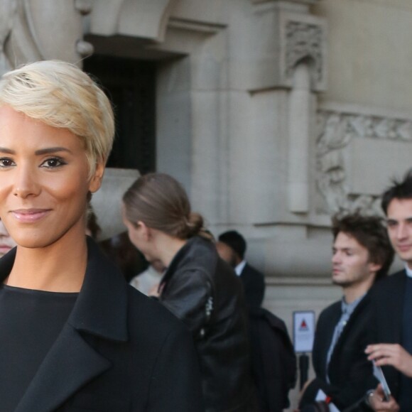 Shy'm - Défilé Shiatzy Chen (collection prêt-à-porter printemps-été 2017) au Grand Palais. Paris, le 4 octobre 2016. © CVS/Veeren/Bestimage