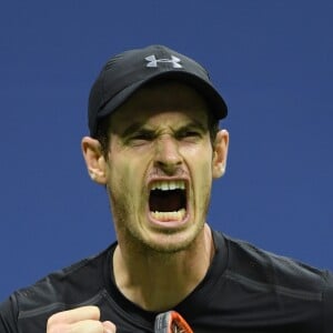 Andy Murray pendant l'US Open 2016 au USTA Billie Jean King National Tennis Center à Flushing Meadow, New York, le 30 août 2016.