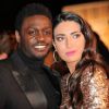 Corneille et sa femme Sofia de Medeiros lors de la14eme edition des NRJ Music Awards au Palais des Festivals a Cannes le 26 Janvier 2013.