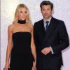 Patrick Dempsey et sa femme à Leicester Square, Londres, le 5 septembre 2016.