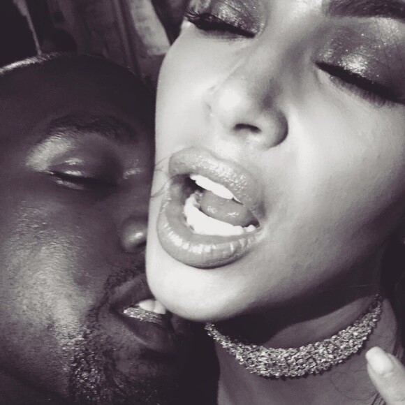 Kanye West et Kim Kardashian (mai 2016).