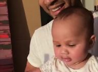 Chrissy Teigen et John Legend font découvrir le piano à leur adorable Luna