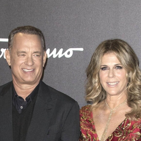 Tom Hanks et sa femme Rita Wilson à la première de "Inferno" à Florence. Italie, le 8 octobre 2016. © Future-Image via Zuma Press/Bestimage