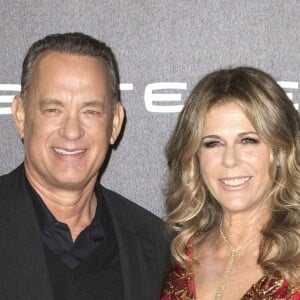 Tom Hanks et sa femme Rita Wilson à la première de "Inferno" à Florence. Italie, le 8 octobre 2016. © Future-Image via Zuma Press/Bestimage